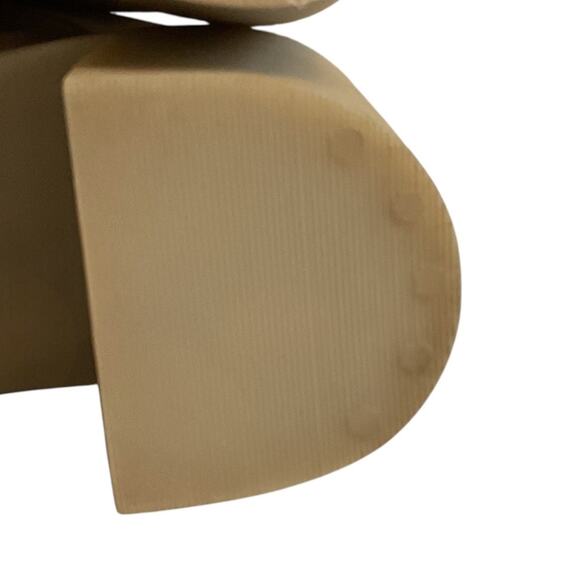 Dolce Vita Womens 9.5 M Tan Boots Collin Dune Heels Rubber Sole Chunky Sustain - Picture 9 of 15